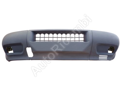 Front Bumper Iveco Daily 2000 gray, for fog lights