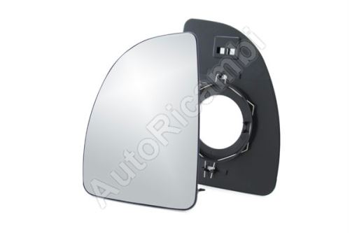 Mirror glass Fiat Ducato 230/244, left, large, heated