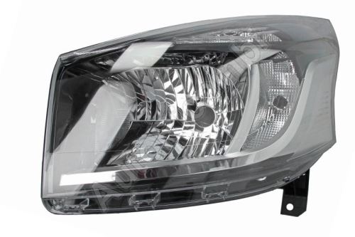 Headlight Renault Trafic since 2014 left H4, without motor