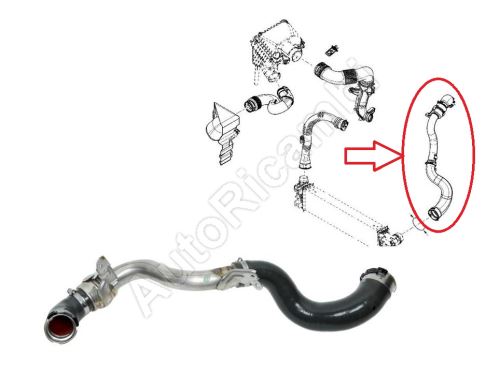Charger Intake Hose Renault Trafic 2014-2019 1.6 dCi from intercooler to throttle, com