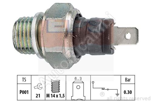 Iveco TurboDaily oil pressure sensor