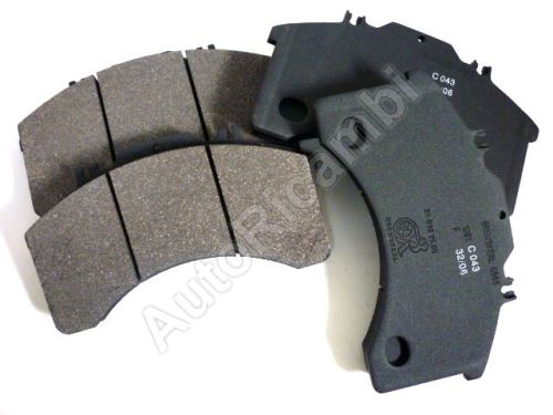 Brake pads Iveco EuroCargo 120E up to year 2001 front