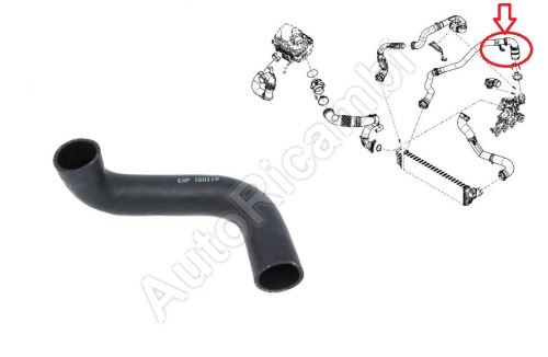 Charger Intake Hose Renault Master since 2010 2.3 dCi from turbocharger to intercooler
