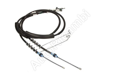 Handbrake cable Ford Transit Connect 2002-2014 rear, 2x1977 mm