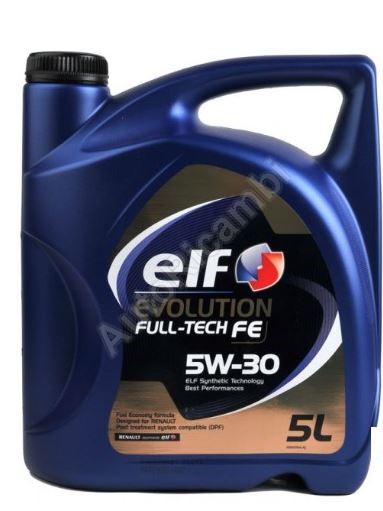 Oil Auto ELF Evolution Fulltech Fe 5W30 C4 5L (Renault Standard RN720)