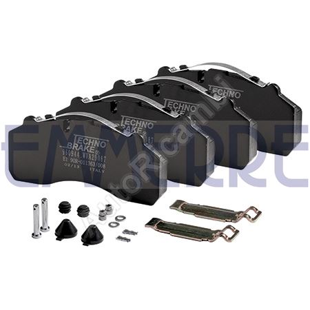 Brake pads Iveco EuroCargo, Iveco Stralis front/rear