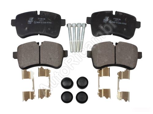 Brake pads Iveco Daily since 2006 35C rear, with accessories