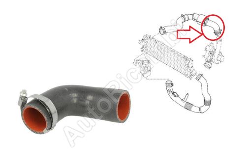 Charger Intake Hose Renault Trafic 2006-2014 2.5 dCi from turbocharger to intercooler