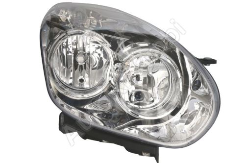 Headlight Fiat Doblo 2010-2016 right H7+H1, with motor