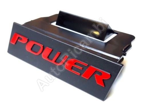 Emblème "POWER" Fiat Ducato 250 avant grille
