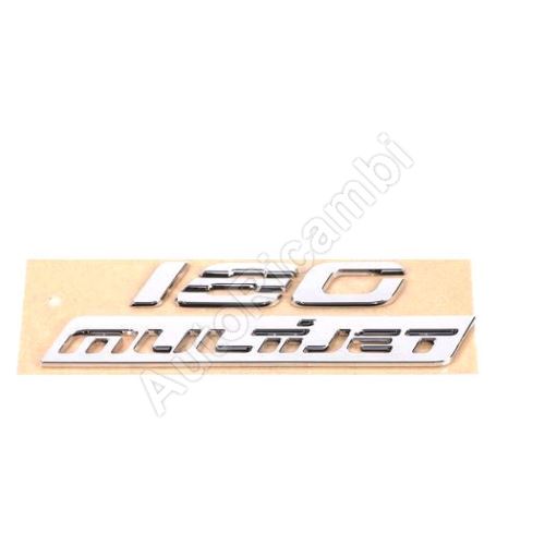 Schriftzug, Emblem "180 Multijet" Fiat Ducato ab 2014