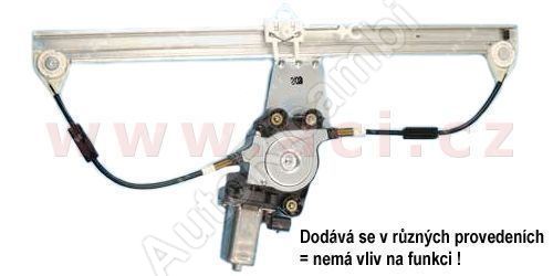 Window lifter mechanism Fiat Doblo 2000-10 electric, left