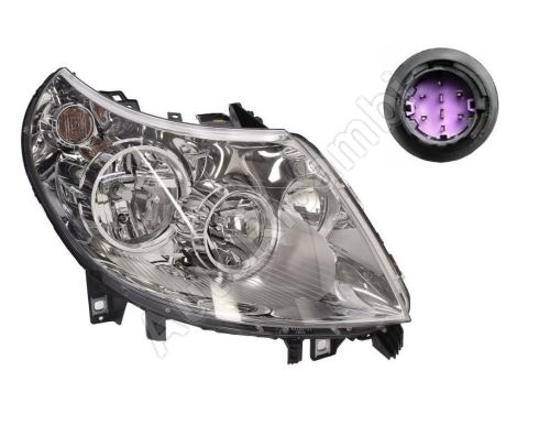 Headlight Fiat Ducato 2011-2014 right, with daylight H7+H15