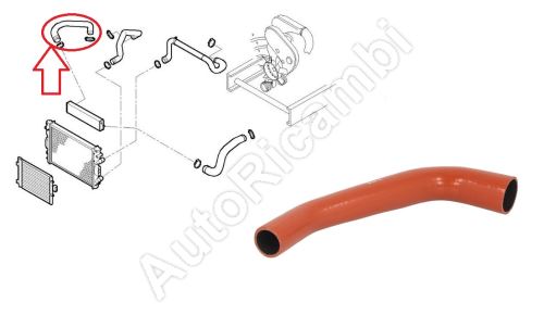 Charger Intake Hose Iveco Daily 2011-2016 3.0 from turbocharger to intercooler