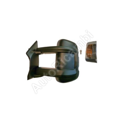 Rear View mirror Fiat Ducato since 2011 left long 250 mm, manual with sensor, 16W, 4-PIN