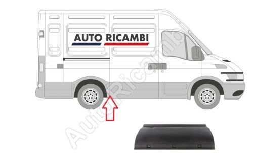 Protective trim Iveco Daily 2000-2014 right, in front of the rear fender