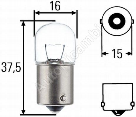 The bulb 24V 5W R5W