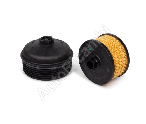 Oil filter cover Renault Kangoo 2013-2021 1.2 TCe, since 2021 1.3 TCe with filter