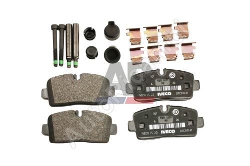 Brake pads Iveco Daily 35S since 2019 rear for electric handbrake