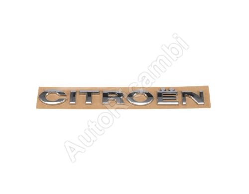Emblem "CITROËN " Citroën Berlingo 2008-2018 rear, 2-leaf doors