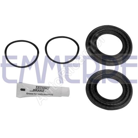 Brake caliper rubber bands Iveco Daily 2000 35S, front caliper