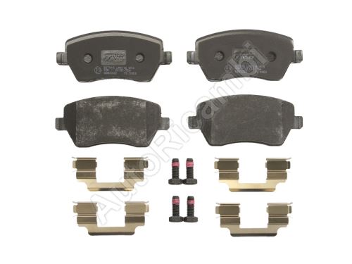 Brake pads Renault Kangoo since 2008 front, 14" wheels, with accessories
