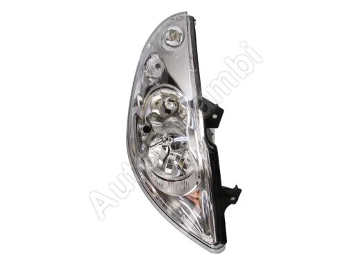 Headlight Renault Master since 2010 right, H7+H7+H1 without motor