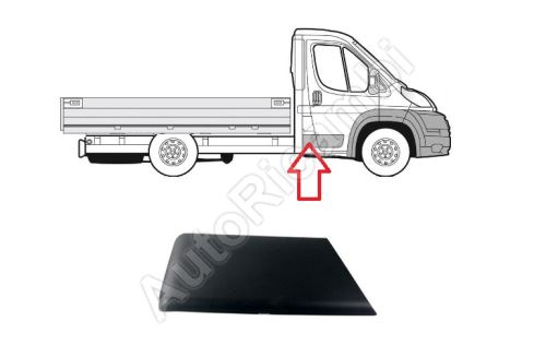 Protective trim Fiat Ducato since 2006 right, behind the front door, B-column, flatbed
