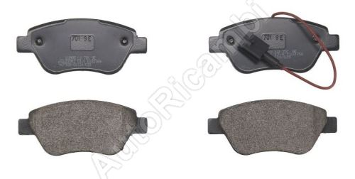 Brake pads Fiat Doblo 2000-2010, Fiorino since 2007 front, 1-sensor