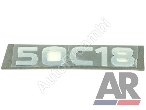 Schriftzug, Emblem Iveco Daily 2006-2011 "50C18"