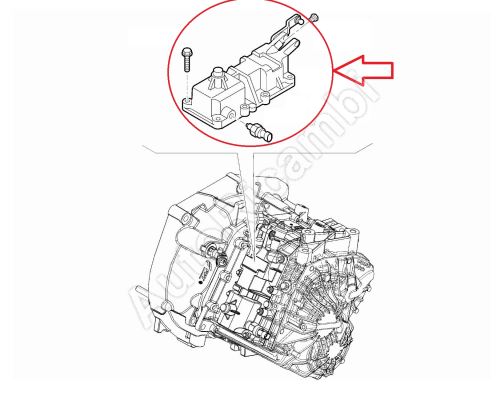 Gearshift mechanism Fiat Ducato since 2021