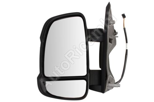 Rear View mirror Fiat Ducato since 2011 left short 80mm, electric, 16W, 8-PIN