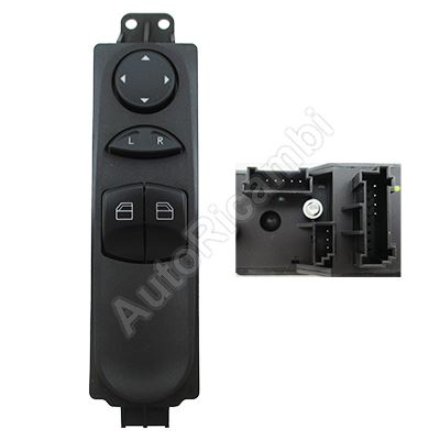 Electric window switch Mercedes Sprinter since 2006 left, with mirror control