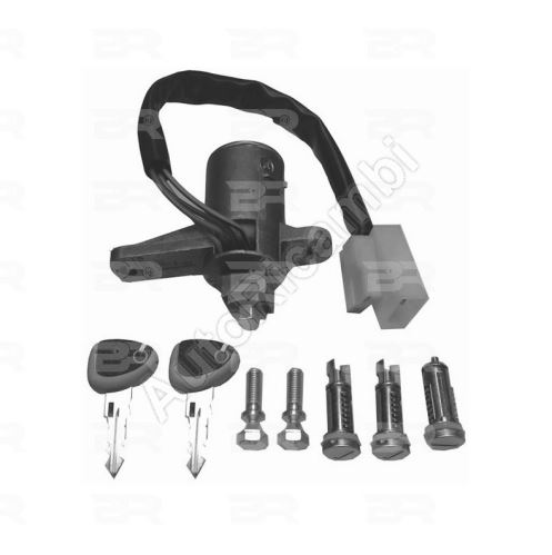 Ignition lock Iveco Eurocargo Tector with lock cylinders