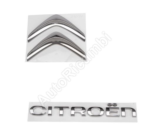 Schriftzug, Emblem "CITROËN " Citroën Berlingo 2008-2018 hinten, 1-flügelige Türen