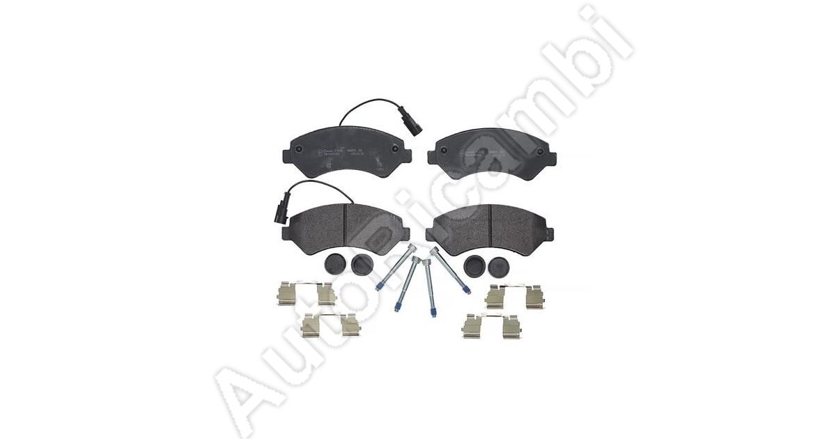Front Axle BRAKE PADS SET for FIAT DUCATO Chassis 160 Multijet 3.0 D 2006->on 