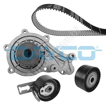 Timing belt kit Fiat Scudo, Berlingo since 2007 1.6D with water pump