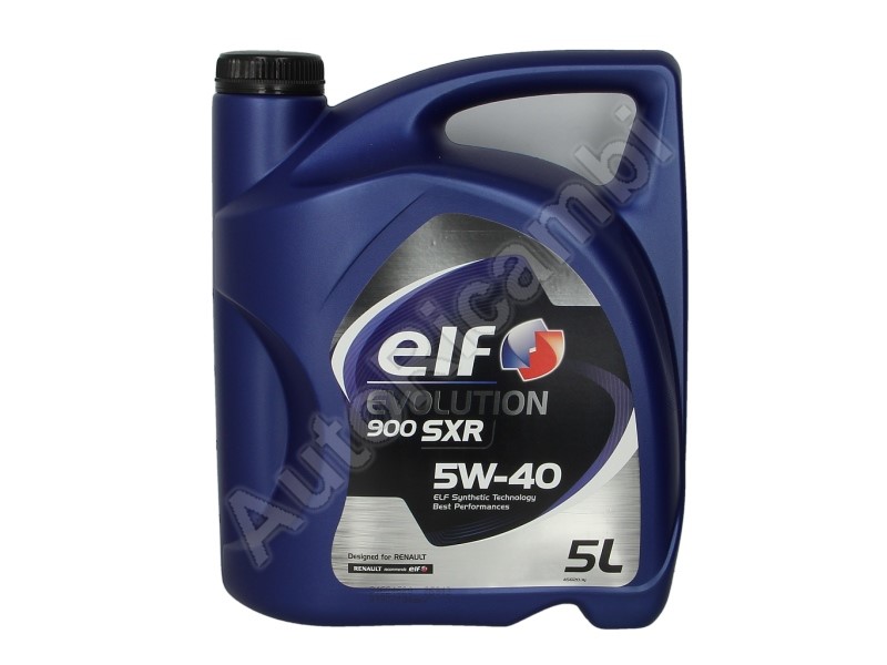 Huile moteur Elf Evolution 900 SXR 5W40 5L - ELF OIL