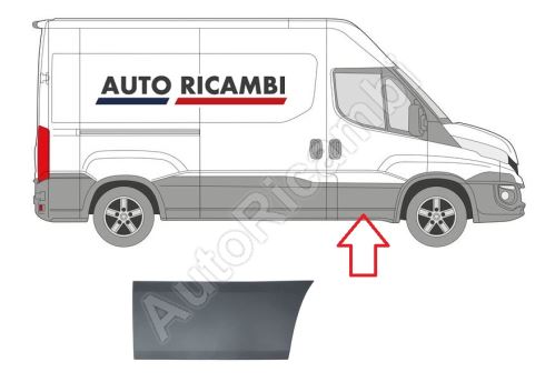 Protective trim Iveco Daily since 2014 right, front door