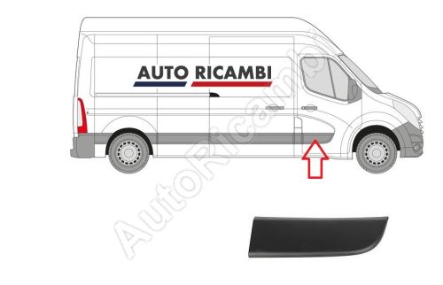 Protective trim Renault Master since 2010 right, front door