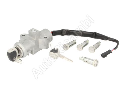 Ignition switch Iveco Stralis since 2002 with ignition barrels set, 3-PIN