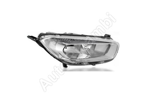 Headlight Ford Transit Courier 2014-2018 front, right H7/H15, silver