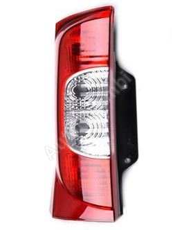 Tail light Fiat Fiorino from 2007 left without bulb holder (hatch door)