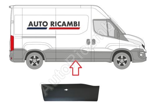 Protective trim Iveco Daily since 2014 right, sliding door (3520/4100)