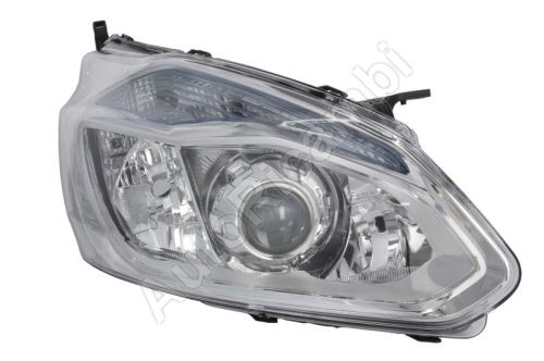 Headlight Ford Transit, Tourneo Custom 2012-2016 front, right with daylight, chrome
