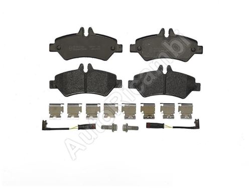 Brake pads Mercedes Sprinter (906), Crafter since 2006 rear, with accessories