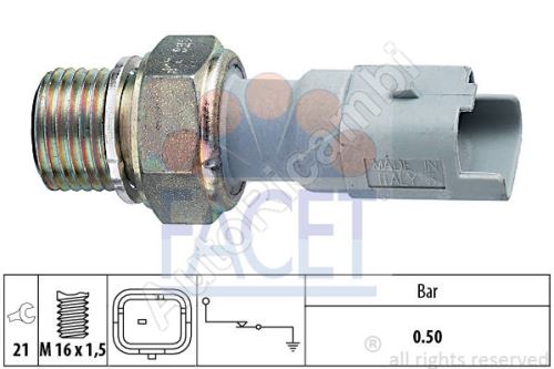 Capteur de pression d'huile Fiat Ducato 94-06, Scudo 95-07 1.9/2.0D, Fiorino de 2007 1.4i