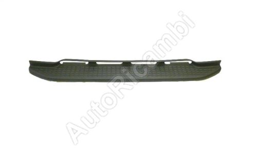 Rear bumper Iveco Daily 2006-2014 middle - footstep 35S/35C black