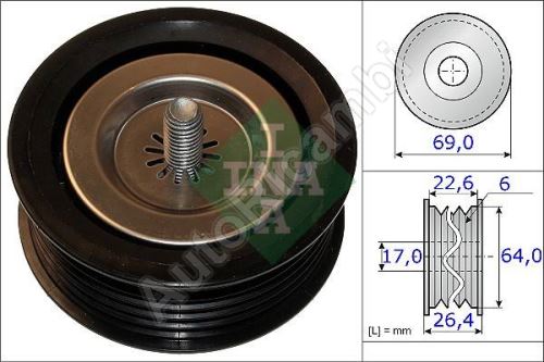Guide pulley Mercedes Sprinter 2015 2.1