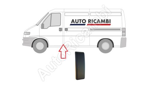 Protective trim Fiat Ducato 2002-2006 left/right, behind the front door